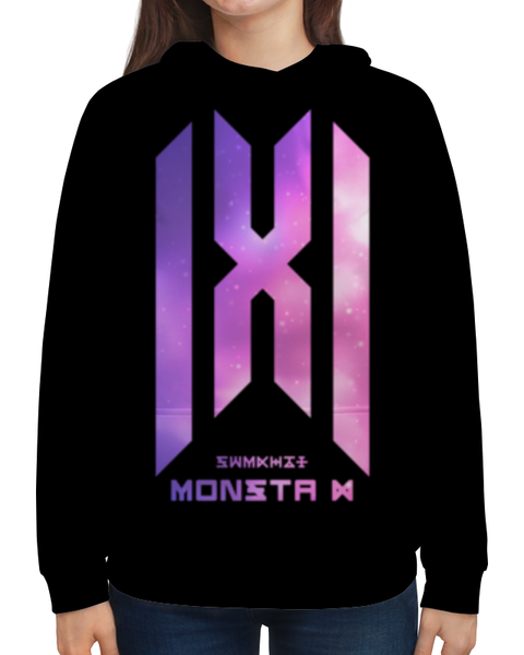 Заказать толстовку в Москве. Толстовка с полной запечаткой Monsta X от geekbox - готовые дизайны и нанесение принтов.