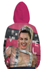 Заказать толстовку в Москве. Толстовка с полной запечаткой Miley Cyrus от Vladec11 - готовые дизайны и нанесение принтов.