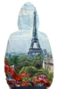 Заказать толстовку в Москве. Толстовка с полной запечаткой Эйфелева башня от Александр Гришин - готовые дизайны и нанесение принтов.