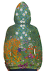 Заказать толстовку в Москве. Толстовка с полной запечаткой Цветочный сад (Густав Климт) от trend - готовые дизайны и нанесение принтов.