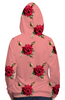 Заказать толстовку в Москве. Толстовка с полной запечаткой Rose Low Poly vector от natulia_hatulia@yahoo.com - готовые дизайны и нанесение принтов.