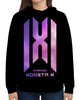 Заказать толстовку в Москве. Толстовка с полной запечаткой Monsta X от geekbox - готовые дизайны и нанесение принтов.