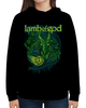 Заказать толстовку в Москве. Толстовка с полной запечаткой Lamb of God от geekbox - готовые дизайны и нанесение принтов.