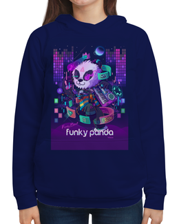 Заказать толстовку в Москве. Толстовка с полной запечаткой Funky Panda от Leichenwagen - готовые дизайны и нанесение принтов.