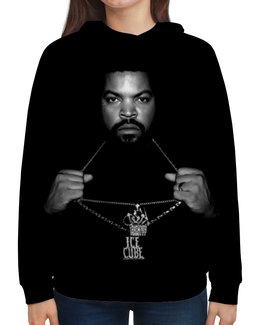 Заказать толстовку в Москве. Толстовка с полной запечаткой Ice Cube от skynatural - готовые дизайны и нанесение принтов.