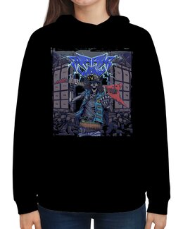 Заказать толстовку в Москве. Толстовка с полной запечаткой Thrash Wall metal band от Leichenwagen - готовые дизайны и нанесение принтов.