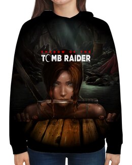 Заказать толстовку в Москве. Толстовка с полной запечаткой Tomb Raider от THE_NISE  - готовые дизайны и нанесение принтов.