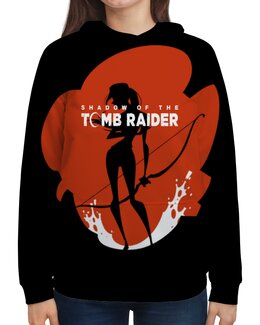 Заказать толстовку в Москве. Толстовка с полной запечаткой Tomb Raider от THE_NISE  - готовые дизайны и нанесение принтов.