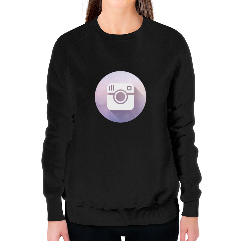 Printio Свитшот женский с полной запечаткой Instagram