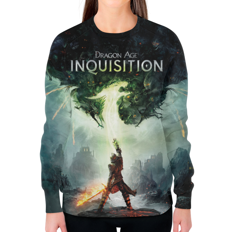 Printio Свитшот женский с полной запечаткой Dragon age inquisition printio футболка с полной запечаткой мужская dragon age inquisition