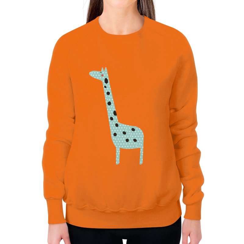 Printio Свитшот женский с полной запечаткой Жираф printio свитшот женский с полной запечаткой жираф на закате