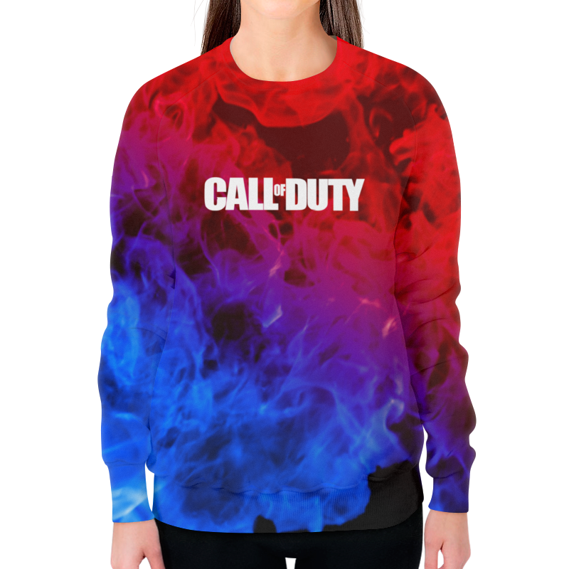 Printio Свитшот женский с полной запечаткой Call of duty