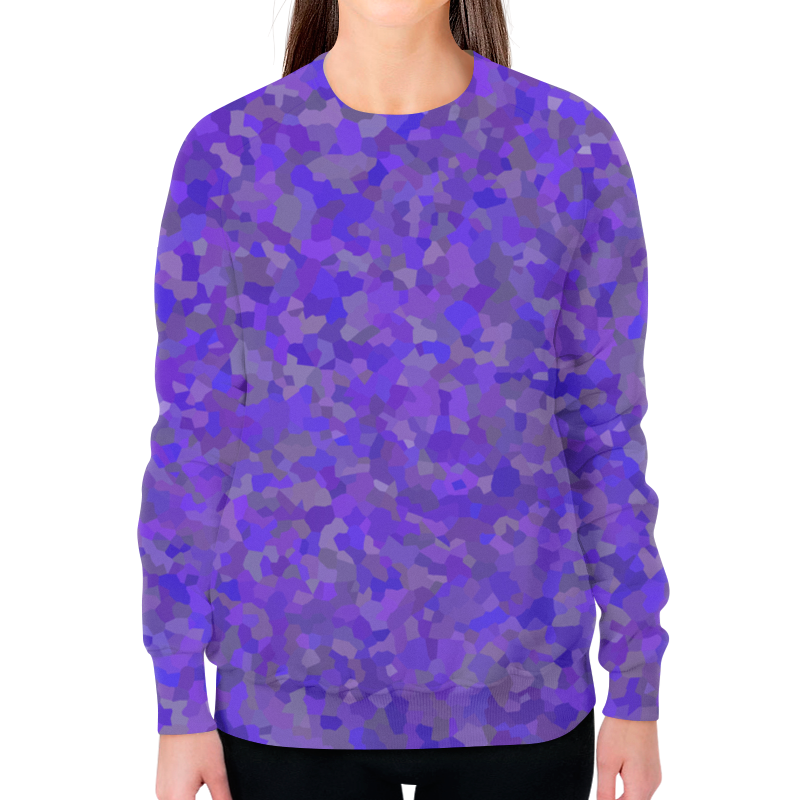 Printio Свитшот женский с полной запечаткой Glowing purple printio свитшот женский с полной запечаткой floral design