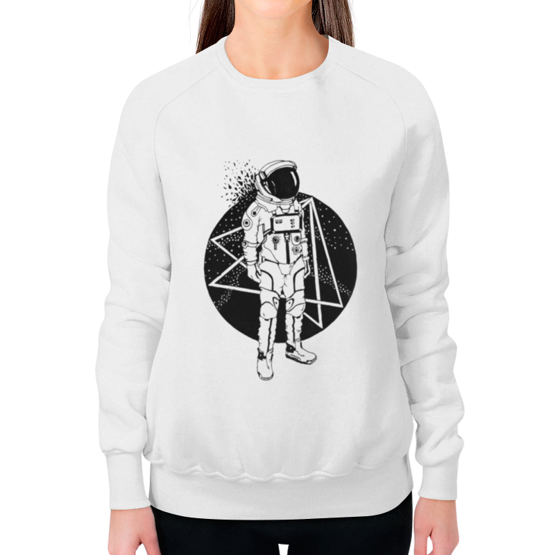 Printio Свитшот женский с полной запечаткой Космос космонавт printio свитшот женский с полной запечаткой космонавт астронавт