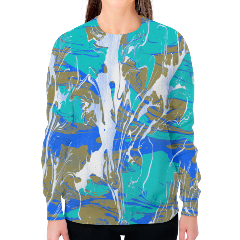 Printio Свитшот женский с полной запечаткой Авторский стиль