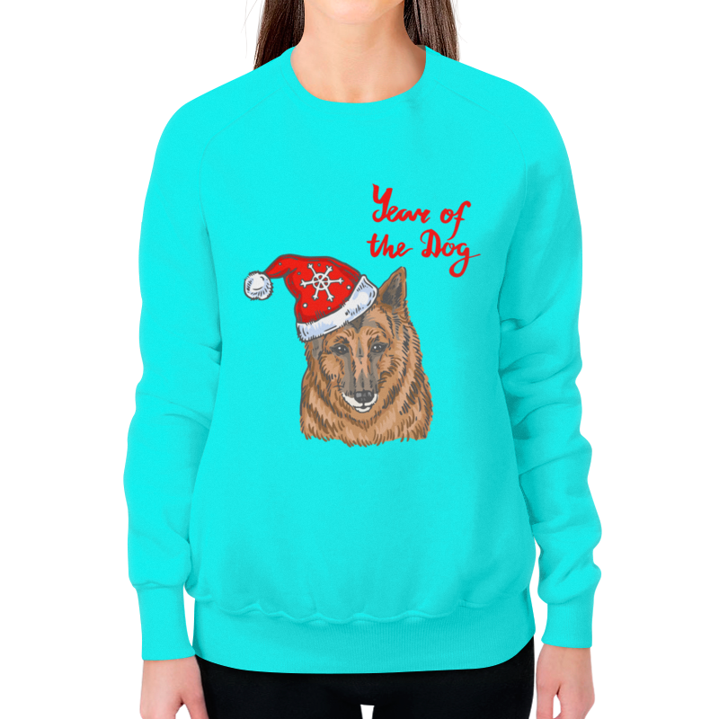 Printio Свитшот женский с полной запечаткой Новый год