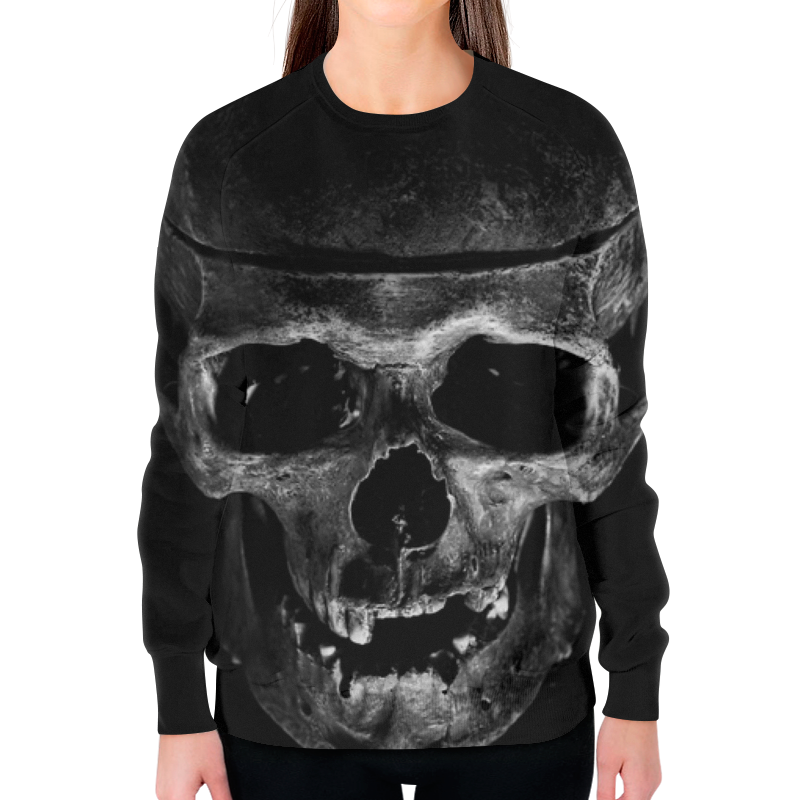 Printio Свитшот женский с полной запечаткой Skull printio свитшот мужской с полной запечаткой x ray skull