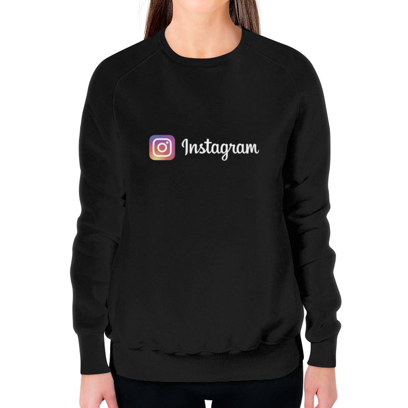 Printio Свитшот женский с полной запечаткой Instagram