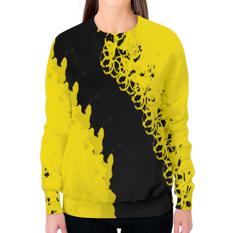 Printio Свитшот женский с полной запечаткой Краски
