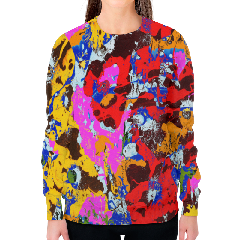 Printio Свитшот женский с полной запечаткой Авторский стиль