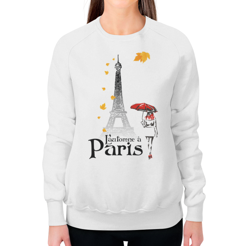 Printio Свитшот женский с полной запечаткой Осень в париже. printio свитшот женский с полной запечаткой красивая француженка на фоне эйфелевой башни