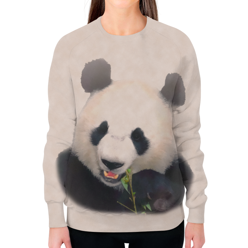 Printio Свитшот женский с полной запечаткой Панда printio свитшот женский с полной запечаткой панда