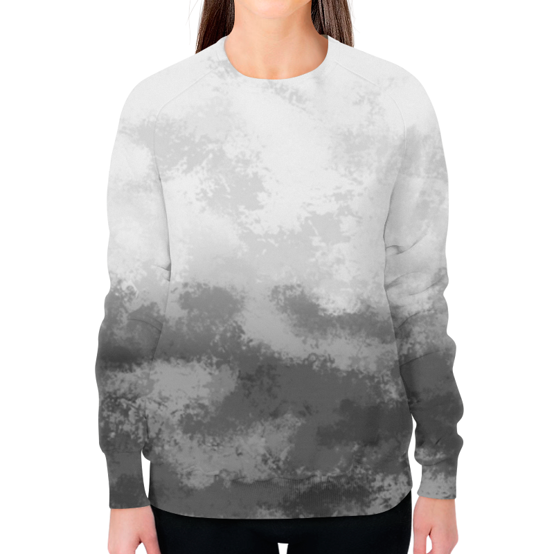 Printio Свитшот женский с полной запечаткой Камуфляж