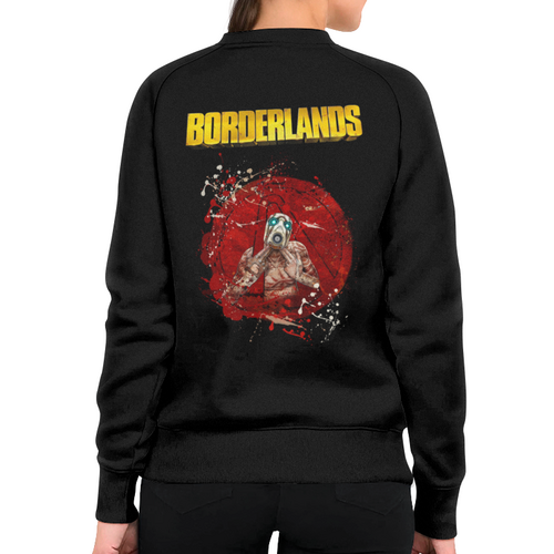 Заказать свитшот в Москве. Свитшот женский с полной запечаткой Borderlands от Leichenwagen - готовые дизайны и нанесение принтов.