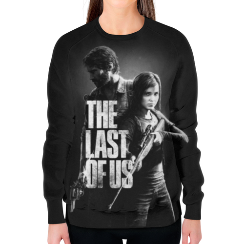 Заказать свитшот в Москве. Свитшот женский с полной запечаткой THE LAST OF US от geekbox - готовые дизайны и нанесение принтов.