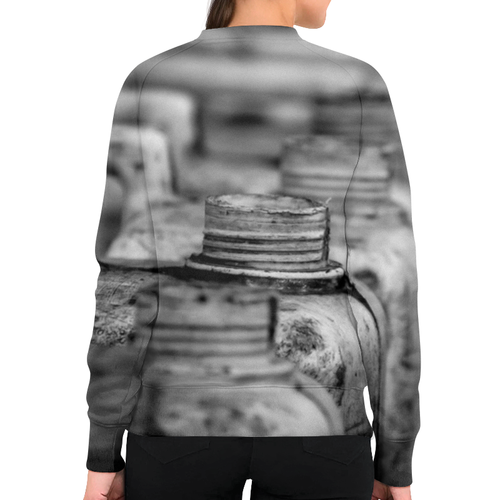 Заказать свитшот в Москве. Свитшот женский с полной запечаткой Без названия от Leah Dotsenko - готовые дизайны и нанесение принтов.