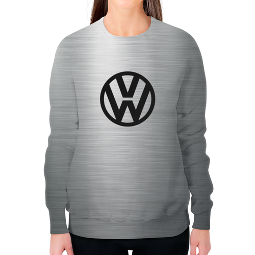 Заказать свитшот в Москве. Свитшот женский с полной запечаткой Volkswagen от THE_NISE  - готовые дизайны и нанесение принтов.