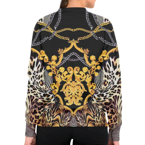 Заказать свитшот в Москве. Свитшот женский с полной запечаткой Vintage Design от balden - готовые дизайны и нанесение принтов.