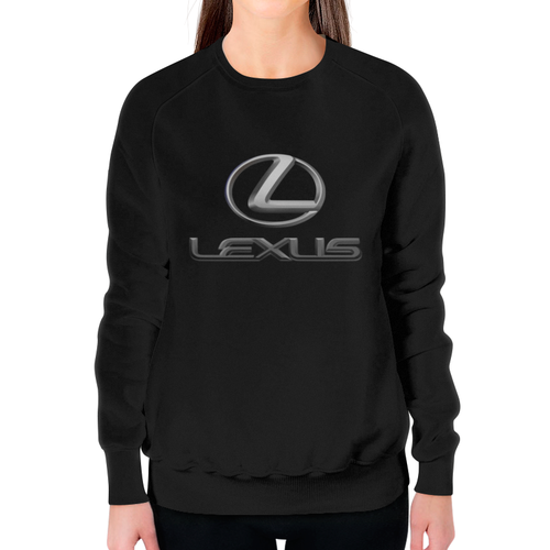 Заказать свитшот в Москве. Свитшот женский с полной запечаткой Lexus от THE_NISE  - готовые дизайны и нанесение принтов.