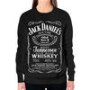 Заказать свитшот в Москве. Свитшот женский с полной запечаткой Jack Daniels от Leichenwagen - готовые дизайны и нанесение принтов.