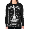 Заказать свитшот в Москве. Свитшот женский с полной запечаткой Jack Daniels от Leichenwagen - готовые дизайны и нанесение принтов.