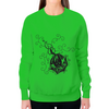 Заказать свитшот в Москве. Свитшот женский с полной запечаткой Ажурная Роза от aviva - готовые дизайны и нанесение принтов.