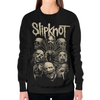 Заказать свитшот в Москве. Свитшот женский с полной запечаткой Slipknot от geekbox - готовые дизайны и нанесение принтов.
