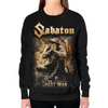 Заказать свитшот в Москве. Свитшот женский с полной запечаткой Sabaton от geekbox - готовые дизайны и нанесение принтов.