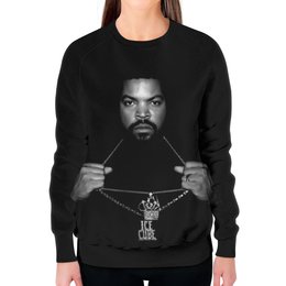 Заказать свитшот в Москве. Свитшот женский с полной запечаткой Ice Cube от skynatural - готовые дизайны и нанесение принтов.