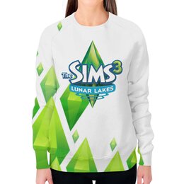 Заказать свитшот в Москве. Свитшот женский с полной запечаткой The Sims 3 от THE_NISE  - готовые дизайны и нанесение принтов.