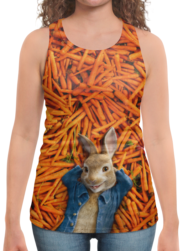Printio Борцовка с полной запечаткой Кролик питер printio футболка с полной запечаткой женская кролик питер