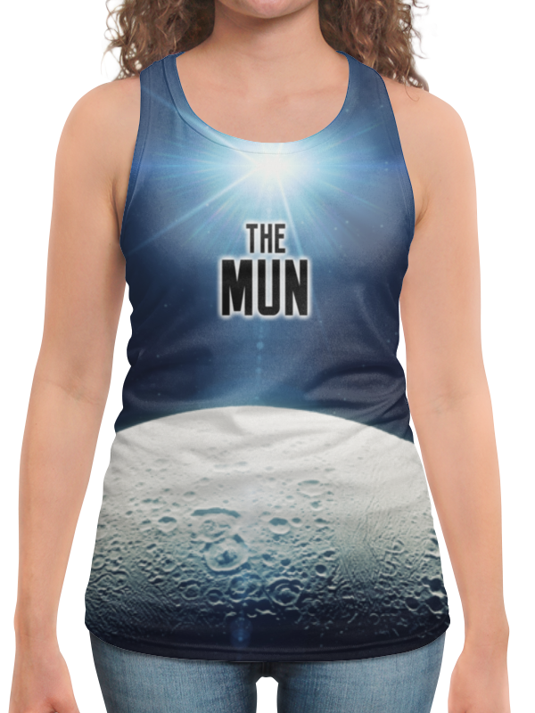 Printio Борцовка с полной запечаткой The mun (the planet) printio футболка с полной запечаткой женская the mun the planet