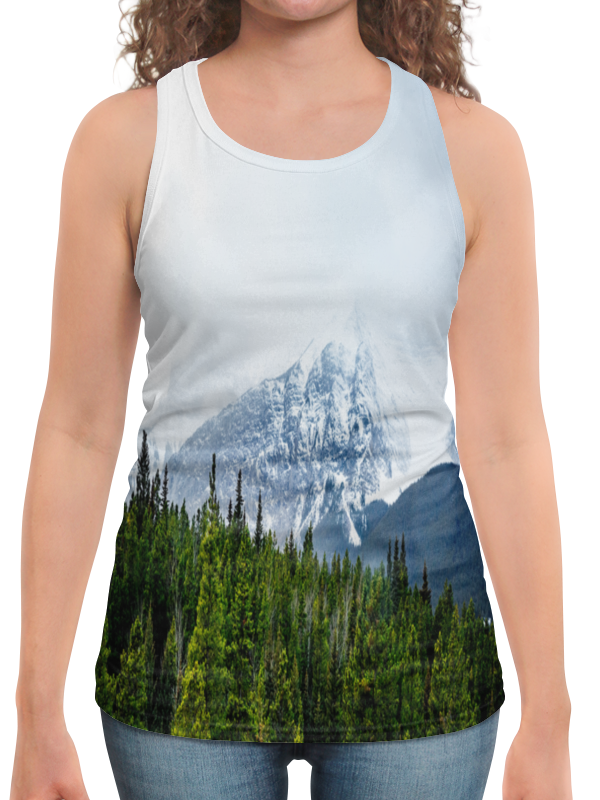 Printio Борцовка с полной запечаткой Ледяная гора printio футболка с полной запечаткой для девочек ледяная гора