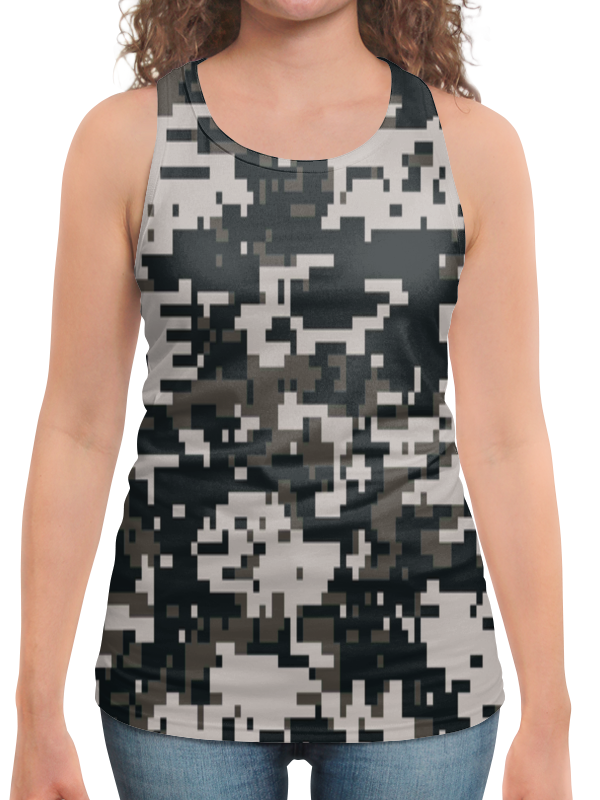 Printio Борцовка с полной запечаткой Urban camouflage printio футболка с полной запечаткой женская urban camouflage