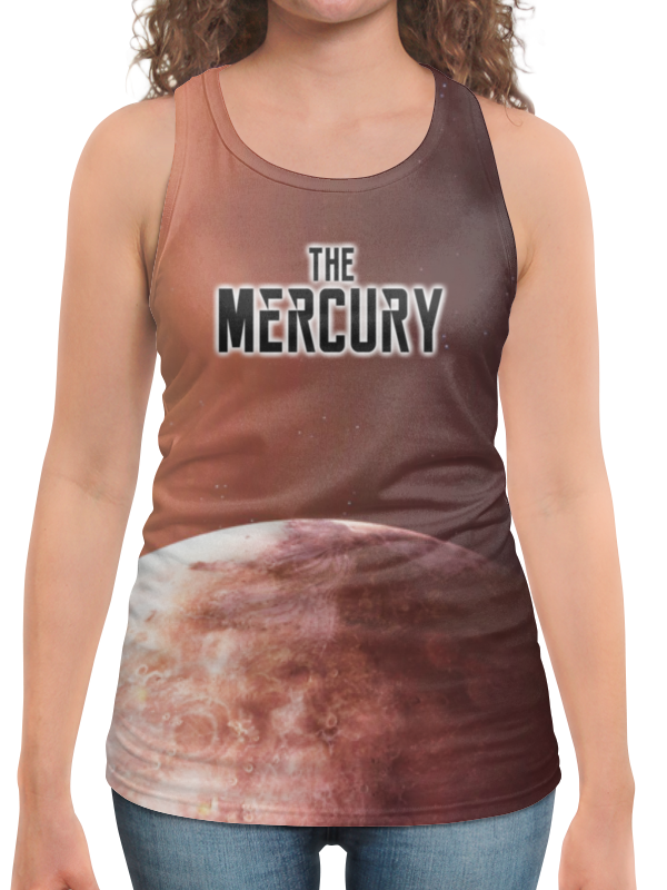Printio Борцовка с полной запечаткой The mercury (the planet) printio футболка с полной запечаткой для мальчиков the mercury the planet