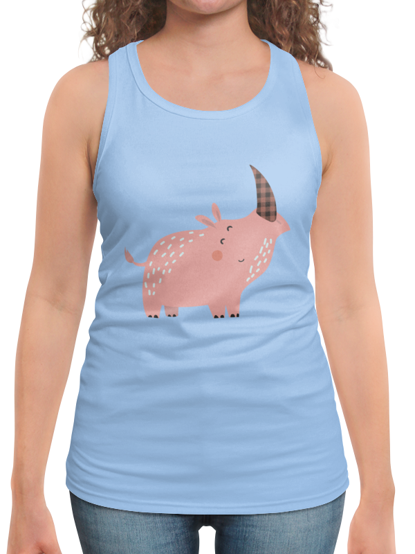 Printio Борцовка с полной запечаткой Носорог printio футболка с полной запечаткой для девочек носорог