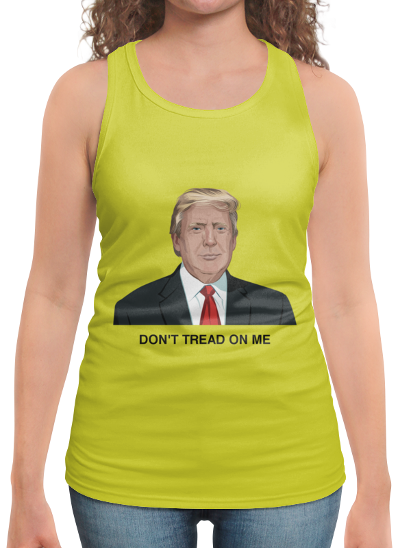 Printio Борцовка с полной запечаткой Trump. dont tread on me. дональд трамп printio футболка с полной запечаткой мужская trump dont tread on me дональд трамп