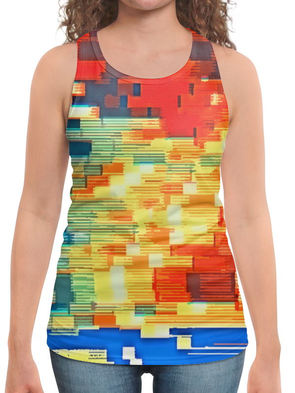 Printio Борцовка с полной запечаткой Pixel color printio футболка с полной запечаткой мужская pixel color