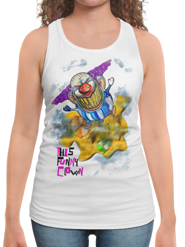 Printio Борцовка с полной запечаткой Смешной клоун printio футболка с полной запечаткой для девочек смешной клоун