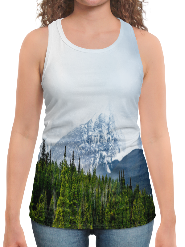 Printio Борцовка с полной запечаткой Снежные горы printio футболка с полной запечаткой для мальчиков снежные горы